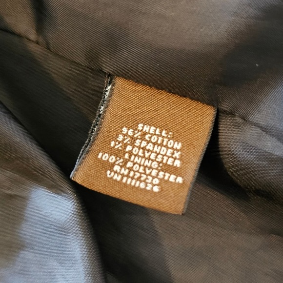 Merona women's black pin stripped dress jacket size 8 - Picture 13 of 14